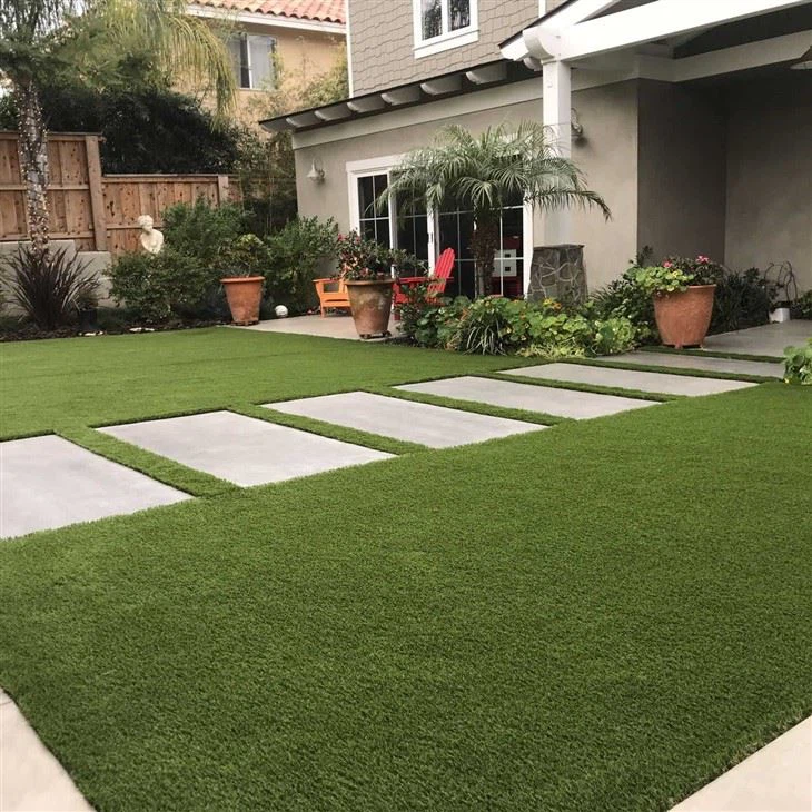 Water Wave Yarn Garden Artificial Grass